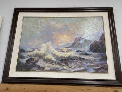 Oceanside Cliffs Original Art