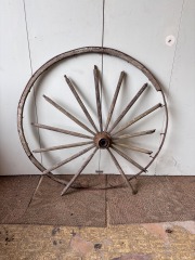 Antique Wagon Wheel 38 1\/2\