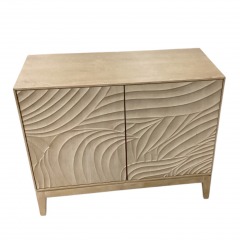 Hooker Furniture Two-toned Carved Nightstand
