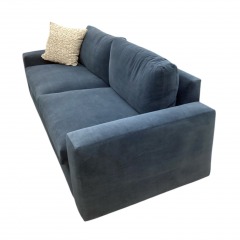 Arhaus 2 over 2 cushion Navy Sofa