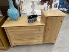 Pine Bureau\/ Changing Table