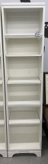 White Bookshelves