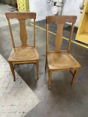Vintage Tiger Oak Chair (Each)