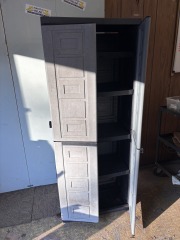 Plastic Garage Freestanding Cabinet