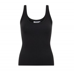 2800R12 | ALL FOR MIMI Black Tank Top | Small