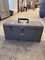 Vintage Craftsman metal tool box