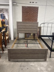 Farmhouse Style Full Bed Frame