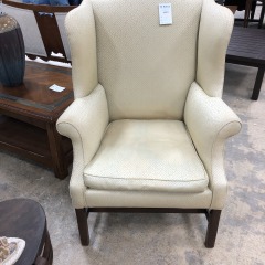 Gold Wind Back Armchair