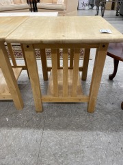 Mission Style Pine End Table