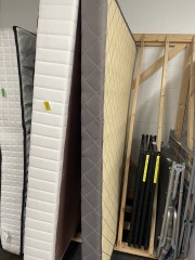 Grey Queen Low Profile Box Spring