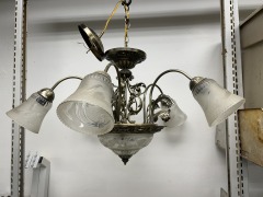 Vintage Six Light Chandelier