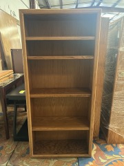 Chunky Wooden Book Shelf