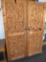 Rolling Storage Cabinet. 6'H 4'W 21\