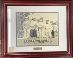 On Wednesday, We Golf! Framed Art