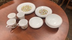 Vintage Correlle Corning Indian Summer Dinnerware (Set of 24)
