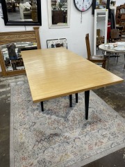 Light Wood Unique Drop Leaf Table
