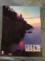 the Bass Harbor Head Lighthouse in Acadia National Park, Maine.