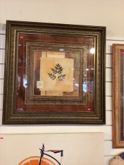 Framed Flower Painting
