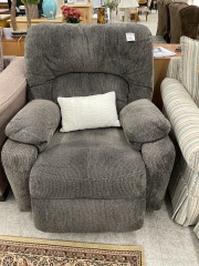 Grey Power Recliner