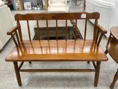 Maple Entry Bench