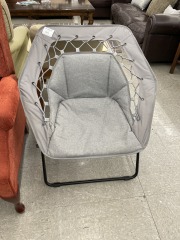 Grey Lounge Chair