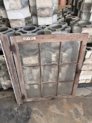 Antique Greenhouse Window 28\