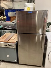Silver Fridge\/Freezer