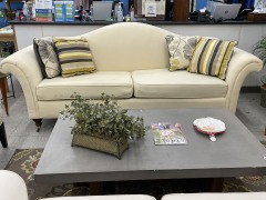 Off White Camelback Couch