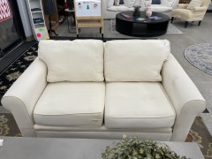 Off White Love Seat
