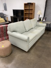 Vintage Seafoam Ethan Allen Couch