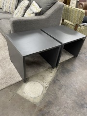 Minimalist Grey Side Table