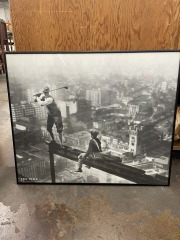 Tee Time by Charles C. Ebbets Framed Print