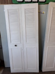 Steel Bi-Fold Closet Door  35 3\/4\