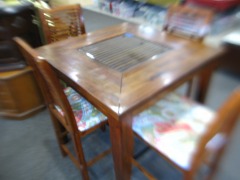 High Top Table With 4 Chairs