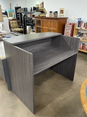 Charcoal Grey Cashwrap Desk