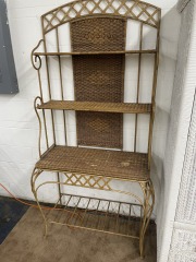 Classic Woven Wicker Shelf