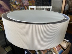 Giant Cloth Drum Ceiling Light Fixture 2.10Ft