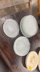 Vintage Arcoroc Aspen Leaf Glass Dishes (Set of 19)