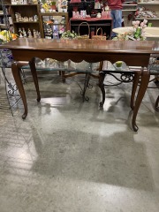 Long Wooden Table