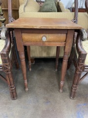 Vintage Solid Wood Side Table