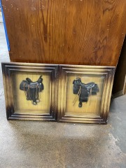 Western Saddle Decor Each