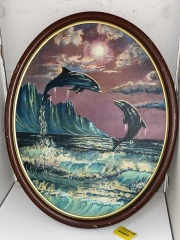 Symphony Original Painting Framed Art