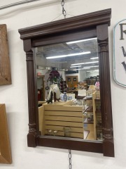 Lil Traditional Wood Mirror (21x30)