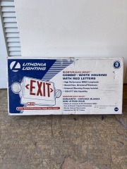 Exit Sign With Side Lights