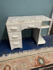 Country Style White Vanity