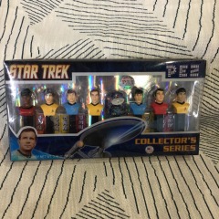 LIMITED EDITION STAR TREK ORIGINAL SERIES PEZ COLLECITORS SET OF 8