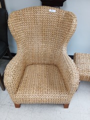 Sea Grass WingBack Chair