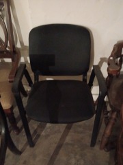 Office Black Stationary Chair