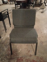 Grey Stationary Chair (Set of 4)