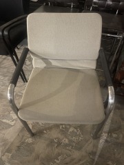 Grey Stationary Chair (Set of 2)